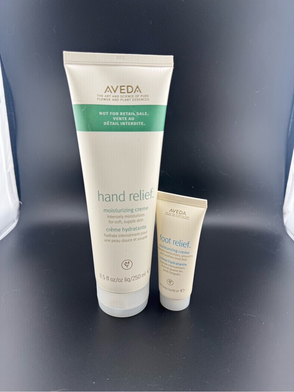 AVEDA Hand Relief Moisturizer Tube - professional 8.5oz Travel Foot Relief